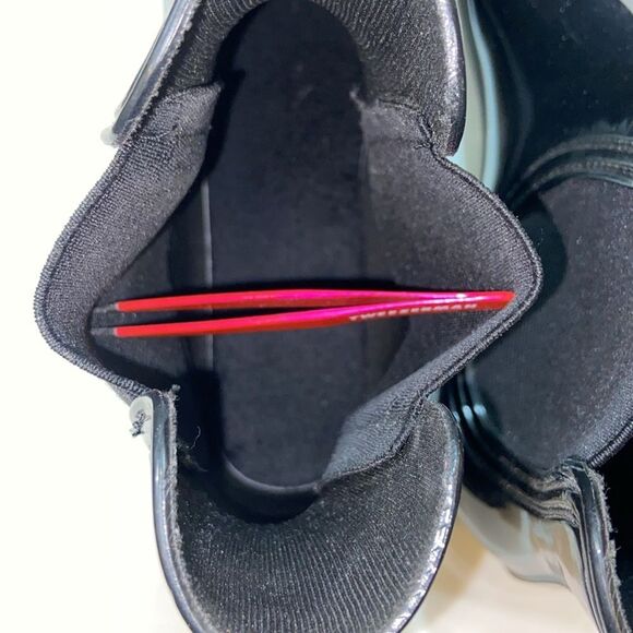 Seven 7 Women’s Black Ankle Rain Boots Size 11 - Picture 4 of 9